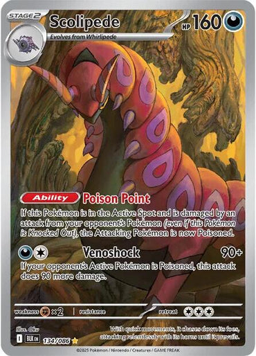 Scolipede (134/086) [Scarlet & Violet: Black Bolt]